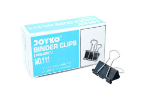 Binder Clips Joyko Binder Clips No 111 Penjepit Kertas Paper Clip Besar Paper Clip Hitam