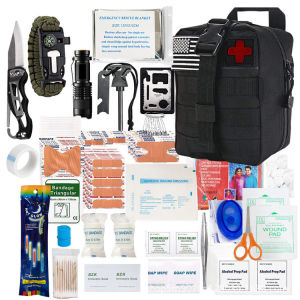 250PCS First Aids Kit Outdoor Camping tourniquet Survival Set Travel Multifunction First Aid SOS EDC Emergency Supplies