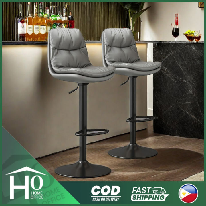 Nordic%20luxury%20bar%20stool%20nappa%20leather%20seat%20360%C2%B0%20rotatable%20and%20liftable%20stool%20bar%20stool%20high%20chair%20-%20Image%202