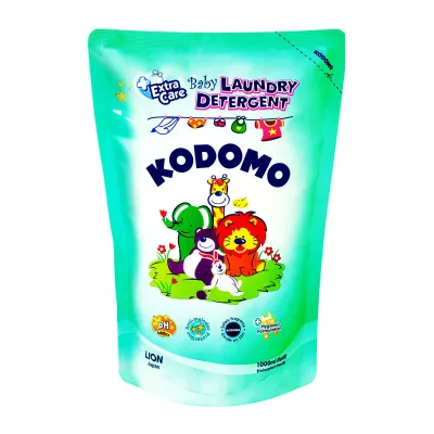 Kodomo Baby Laundry Detergent Extra Care Refill 1L