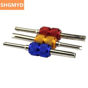 [COD] SHGMYD Universal Tire Valve Core Stems Remover Screwdriver Tool Dual Use Car Accessories