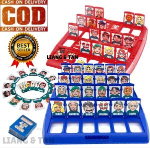 ( BISA COD ) PROMO Mainan Tebak Gambar Board Game Who is It Lucu untuk Hadiah / Mainan Anak Laki Laki / Mainan Anak Perempuan Murah SNI