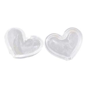 Clear Acrylic Pet Hair Keepsakes Box Cats Furs Holder Decors for Memorial Display DIY Craft and Pet Remembrances Gift