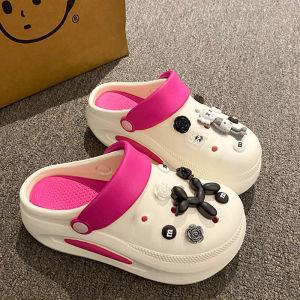 LiShops มาใหม่ รองเท้าแตะหัวโตแบบสวม พื้นหนาสีสวยมาก ราคาไม่แรง รุ่นนี้น้ำหนักเบาสวมใส่สบาย สีสันน่ารักละมุน ฟรีตัวติดการ์ตูนน่ารักๆ ใครชอบสีไหนจิ้มเลย