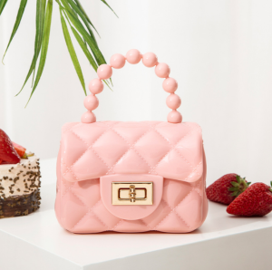 LEGILIMENS Ladies Cute MINI Handbag PVC Soft Material Jelly Bag Coin Purse Key Case