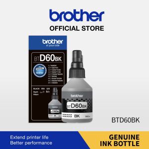 Brother Original BTD60BK BT5000 Black Cyan Magenta Yellow Ink Bottle for T220 T310 T420W T520W T710W T720W T820W