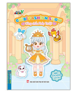 Sách - Sticker CHIBI Fashion Show (trở thành nhà tạo mẫu tài ba cùng 100+ sticker xinh đẹp)
