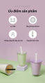 Ly nhựa 2 lớp LocknLock Bubble Tea Cold Cup HAP529 720ml, Hàng chính hãng, kèm ống hút trân châu - JoyMall. 