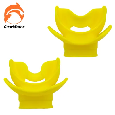 Scuba Diving Mouthpiece เม้าพีช ดำน้ำ Mouthpiece ซิลิโคนยางแบบนุ่มนิ่ม ไม่เจ็บปาก