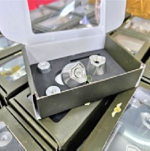 Gù tay lái inox304 TH mẫu 3D tam giác gắn cho nhiều dòng xe máy (MS04)