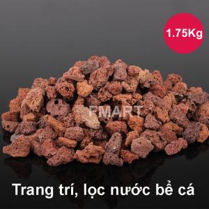 Đá Nham Thạch 1.2KG Cao Cấp - Lọc Nước Bể Cá Thủy Sinh Trang Trí Trồng Lan!