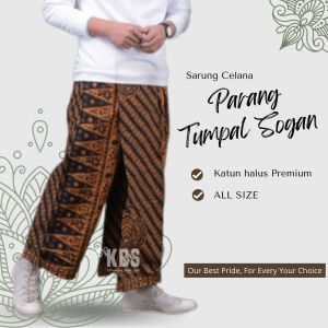 Sarung Celana Batik Premium ALL SIZE Bawahan Koko Fashion Muslim Pria Terbaru Bahan Katun PRGSGN