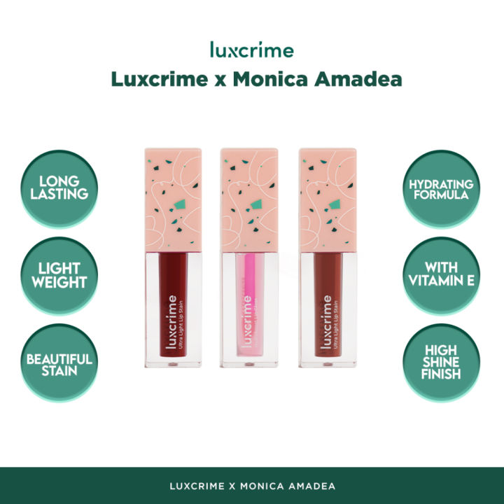 EXP 2025 Lipstick Luxcrime x Monica Amadea Lipstick Luxcrime Ultra 