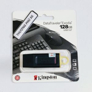 USB Kingston 128GB / USB 3.2 Flash DataTraveler Exodia chính hãng