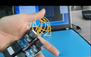 1 PairFiber Optic Media Converter Gigabit 100/1000Mbps Optical Transceiver SC to RJ45 Ethernet Switch 20Km with EU Power