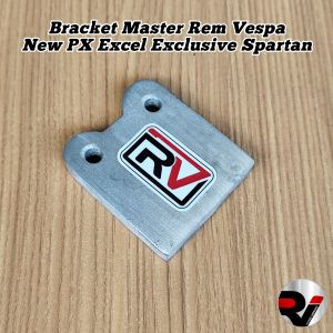 Bracket Dudukan Master Rem Atas Stang Vespa New PX Excel Exclusive Spartan