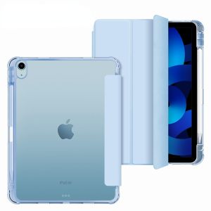 Kes Keras Ｈard Case For iPad 7 8 9th Air 7 11 M3 2025 Air 5 4 10.9 Air 6 11 inch 2024 Mini 6 Pro 11 11th A16 Case Silicone Anti Fall Soft Edge Anti Drop Pencil Slot