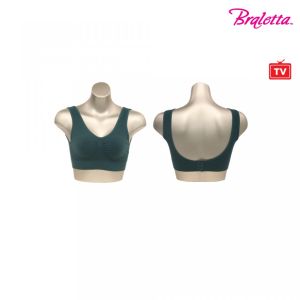 Braletta Comfort Hook Bra บราไร้โครงพร้อมตะขอหลัง รุ่นคลาสสิค ผ้านุ่ม ทอกระชับ ทนทาน