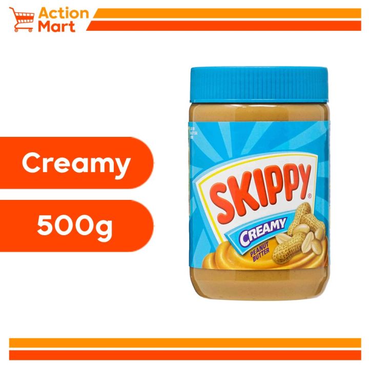 (EXPIRED DATE OCTOBER 2024) Skippy Creamy Peanut Butter 500g / 600g