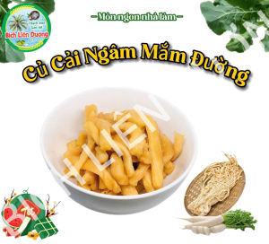 1Kg - Củ Cải Ngâm Mắm Đường Hương Vị Mặn NgọtGiòn Ngon