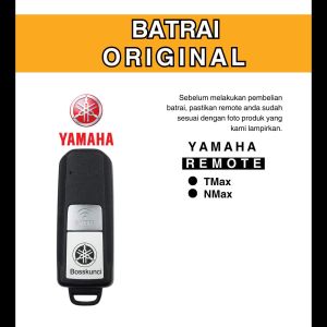 [ COD ] Baterai Remote Kunci Keyless Motor Yamaha TMAX XMAX Original Panasonic