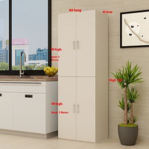 [Cozy ]Storage Cabinet Versatile Kitchen Rack Modern And Simple Sideboard Environmentally Friendly Materials And Large Capacity