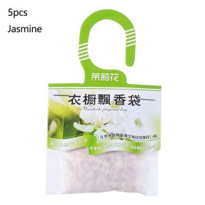 FLORI 5packs Cabinet Fragrances Air Fresheners Fragrant Aromatherapy Bag Deodorizing Paper Spices Bags Wardrobe Sachets