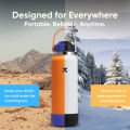 Keepe Flask Vacuum Insulated Tumbler with Flex Straw Cap & Silicone Boot Stainless Steel Water Bottle Thermal Flask Hot and Cold. 