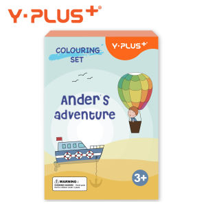 Y-Plus Stationery Set - Anders Adventure Colouring Set