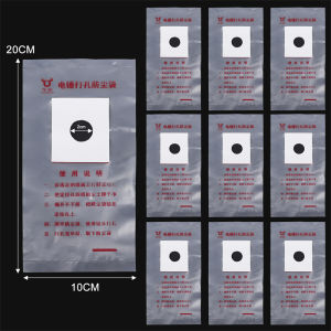 Naitre】ค้อนถุงหูรูดสว่านไฟฟ้า50ชิ้นอุปกรณ์เก็บฝุ่นเครื่องเก็บกักน้ำไรน์สโตน