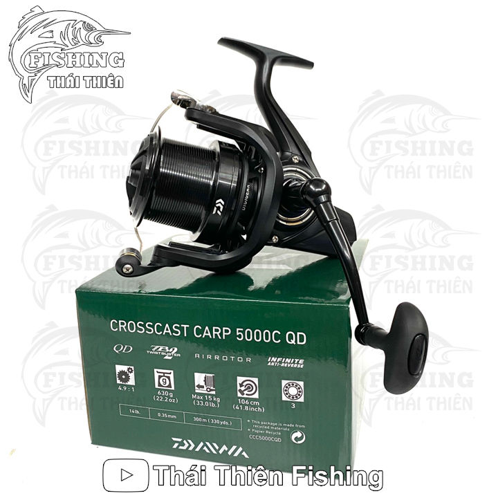 Daiwa Crosscast Carp 5000c Qd Spinning Reel Crosscast Carp Sp