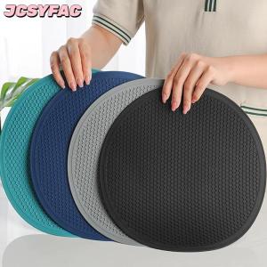 JCSYFAC Lớn Silicone mat Coaster chịu nhiệt placemat tổ ong nonslip nồi chủ bảng Mat Vòng cup Mat phụ kiện nhà bếp