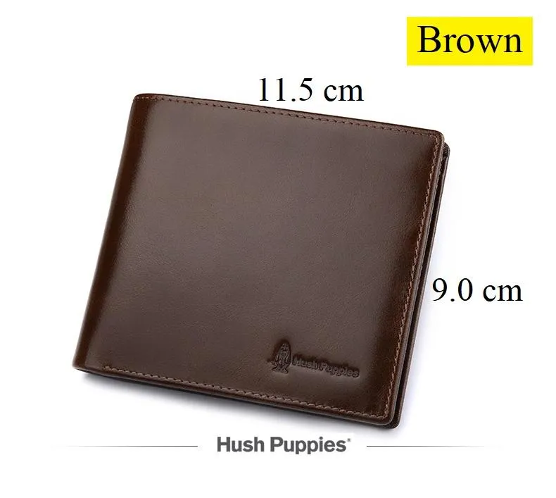 Hush Puppies 2019ST – Classic Short Leather Wallet for men