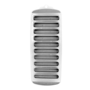 HJKL Silicone Khuôn làm đá viên dải dài Có Nắp 10 lỗ Khay đá viên Khay làm đá Tự làm Khuôn nướng Mùa hè