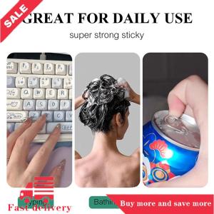 [COD] 240 PCS Waterproof Double Sided False Nail Art Adhesive Tape Glue Sticker DIY Tips Fake Nail Acrylic Manicure Gel Makeup Tools