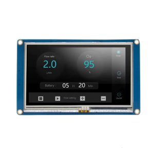 NX4827T043หน้าจอ LCD ทนต่อการสัมผัสได้บอร์ดจอโมดูล LCD 4.3นิ้วสำหรับโครงการระบบอัตโนมัติการสื่อสาร