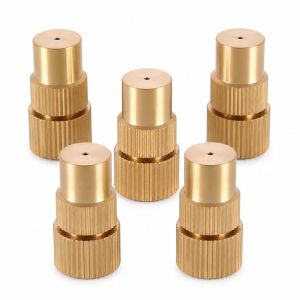 NEMOPH Copper Atomizing Nozzle Adjustable Mini Spray Nozzle Durable Irrigation Nozzle