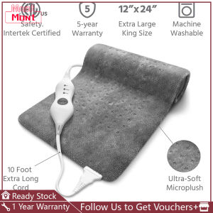 Heating Pad Hot Compress Electric EU Plug 60x30cm Fast Moist/Dry Pain Relief To Relax Muscles