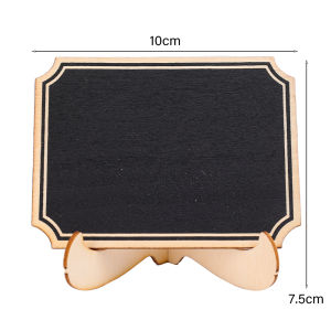 【On Sale】10Pcs Mini Desktop Sign Price Tag Clip Small Blackboard Plastic Party Display Home Board