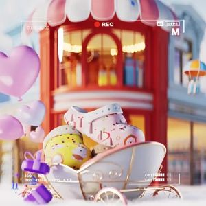 Cartoon strap clogs for children summer indoor breathable non-slip beach sandals for boys and girls suitable for outdoor wear