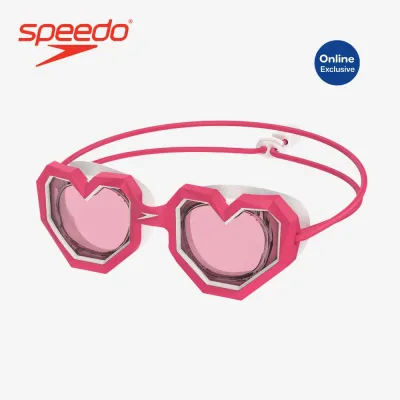 Speedo Kids Sunny G Goggles Diamond Heart Margarita Pink/ Vermillion_8-E000055002