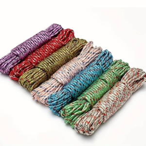 Sunshade Net Drawstring Thick Nylon Clothesline Clothes Drying Rope Clothes Hanging Rope Outdoor Clothes Drying Rope Blanket Drying Rope Clothes Drying Rope 10 Meters