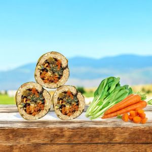 HAMTORO Mini Sushi I Camilan Sehat Isi Sayur & Daging Kering Kaya Protein I Camilan Unik Favorit Semua Jenis Hamster