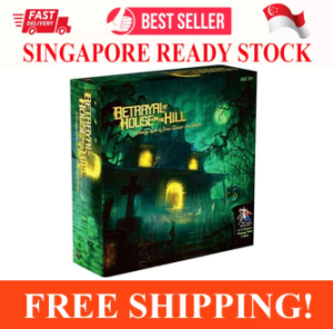 GAMING AVALON HILL BETRAYAL AT THE HOUSE ON THE HILL COOPERATIVE BOARD GAME AGES 12 AND UP 3-6 PLAYERS 50 CHILLING SCENARIOS