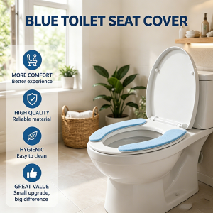 ✨Applicable to 99% of toilets✨ toilet seat cover O/U/V-shaped toilet seat cover Install in 1 second without tools Tebal Tak Mudah Pecah Lid Soft Close Quiet cover 马桶盖