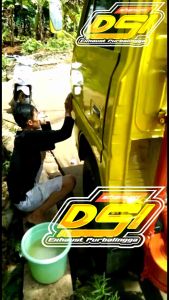 KNALPOT FLEKSIBEL NGIR NGIR PEMAKAIAN UNTUK TRUCK UMPLUNG