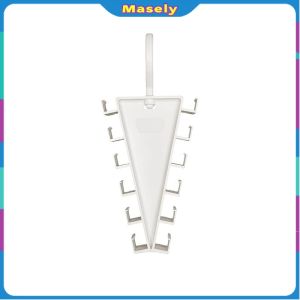 Masely V-Shaped 12-Hook Clothes Hanger 360° Rotating Hanger Space Saving Clothes Hanger Wardrobe Organizer