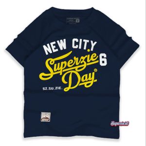 Superzie atasan anak cowok Umur 1-13 tahun Pakaian anak laki laki kaos distro katun kombed SPZ10 NAVY bandung Abadigrosir