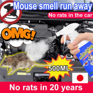 No rats in 20 years LL Rat repellent Rat off spray 500ML Rat repellent spray Anti rat spray Rat repellent for Car engine bays / Homes / Warehouses Spray anti tikus Get rid of rats ubat tikus racun tikus paling kuat semburan penghalau tikus rat poison