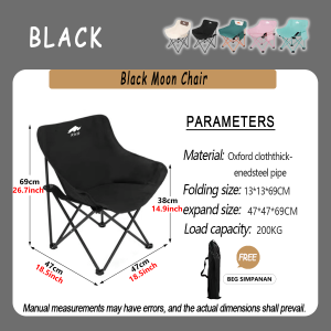 Foldable Camping Chair Portable Folding Recliner Lazy Chair kerusi Camping Chair Adjustments Chair